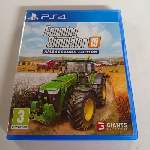 Farming Simulator 19 Ambassador Edition PS4 game like new