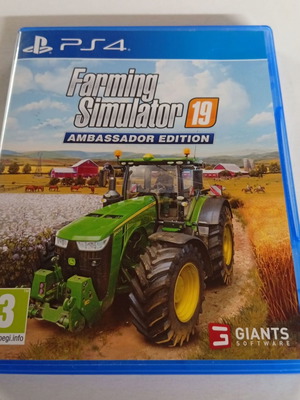 Farming Simulator 19 Ambassador Edition PS4 game like new
