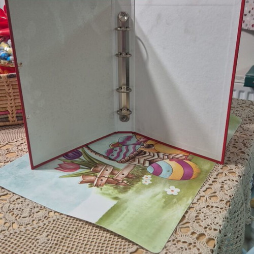 School folder like new vintage from old bookstore