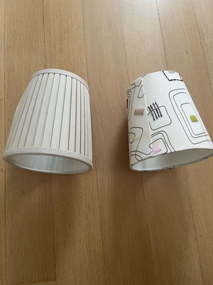 Lamp shades used, pack of 2, IKEA