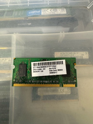 Micron DDR2-667 1GB SoDimm RAM memory used