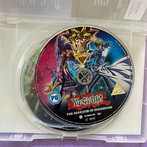 Yu-Gi-Oh! The Dark Side of Dimensions & Bonds Beyond Time 2-Movie DVD like new