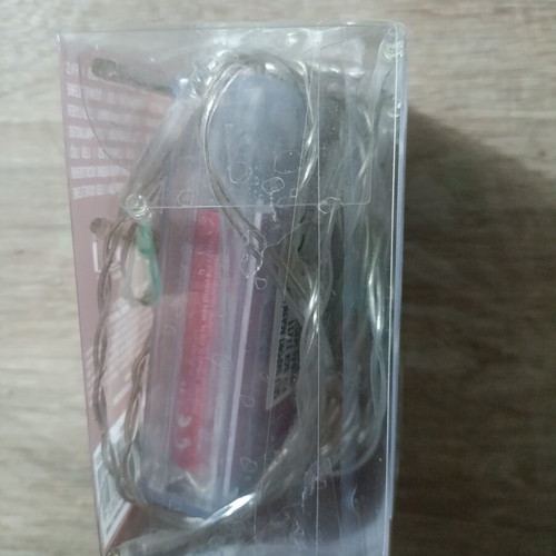 Battery-Powered LED Lights like new, white