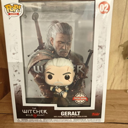 Funko Pop! Game Covers The Witcher 3 Geralt #2 Special Edition like new