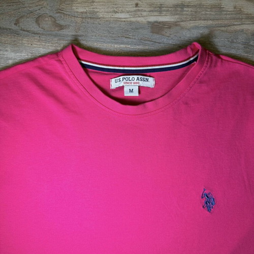 U.S. Polo Assn. T-shirt hot pink size M used