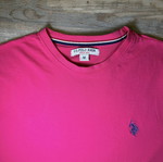 U.S. Polo Assn. T-shirt hot pink size M used
