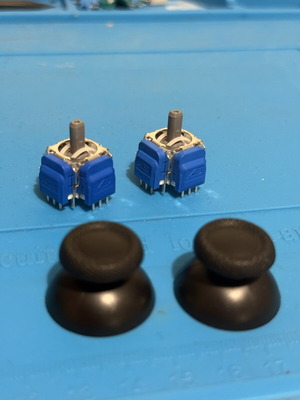 K-silver TMR sticks set for PS5 DualSense and DualSense Edge new
