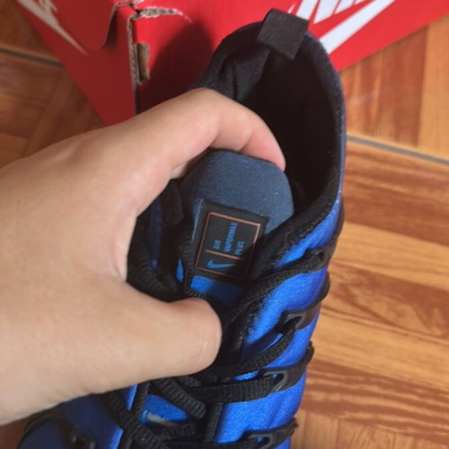Nike Vapor Max Plus sneakers size 41 like new black and blue