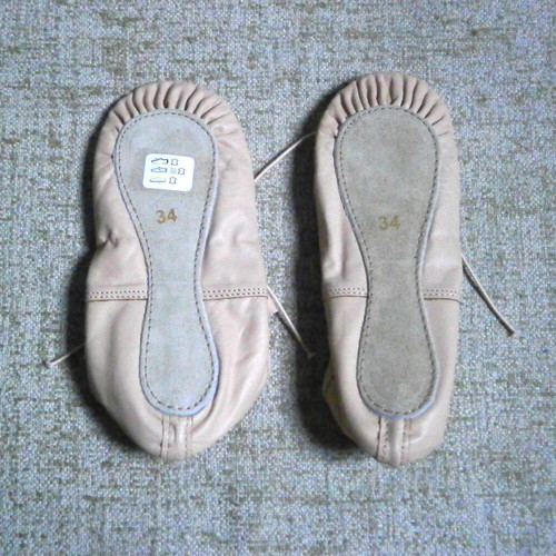 Soft Leather Ballet Shoe SHEDDO Size 34 New Pink