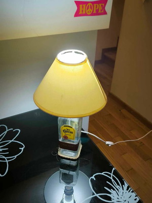 Jose Cuervo lamp used with lampshade