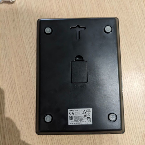 SilverCrest digital kitchen scale used