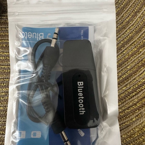 Bluetooth AUX & USB car audio receiver adapter, new