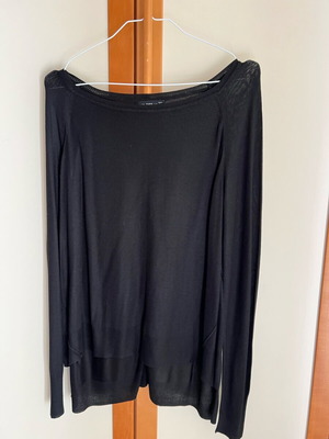 Zara black knit ανοιξιάτικο λεπτό μέγεθος Medium σαν καινούργιο