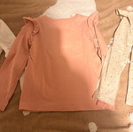 Σετ 3 παιδικές βαμβακερές μπλούζες Mothercare σαν καινούργιο, πολύχρωμες
