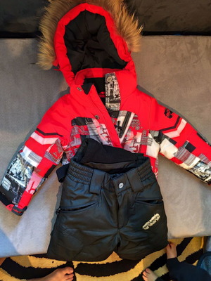 Children's ski suit new for 2 years old, 92 cm