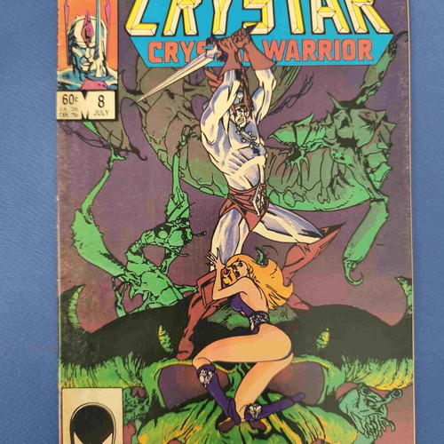 The Saga of Crystar Crystal Warrior 8 used comic