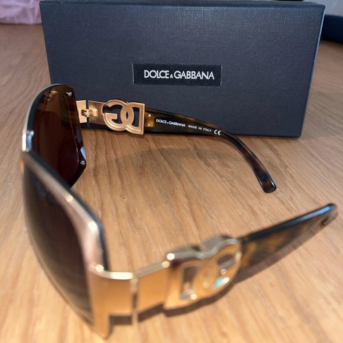 Dolce & Gabbana sunglasses used, women's tortoiseshell