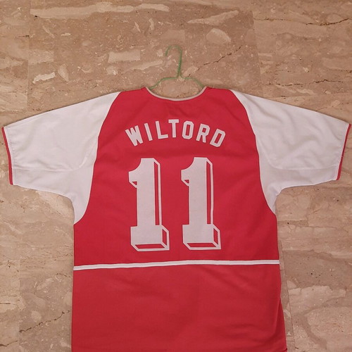 Arsenal Nike Wiltord original jersey Medium used authentic