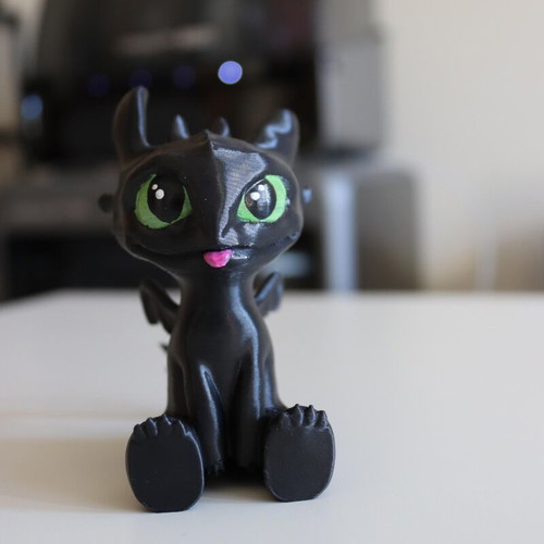 Toothless figure like new, eco friendly material