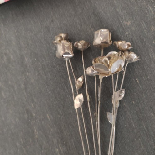 Silver Bouquet 925 Roses New