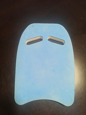 Swimming board used, foam with handles