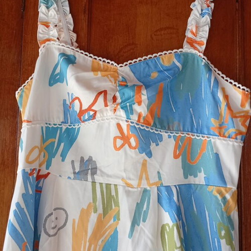 Summer dress Shein new, size L, ankle length with zipper