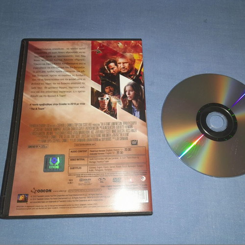 The A-Team DVD used, action with subtitles
