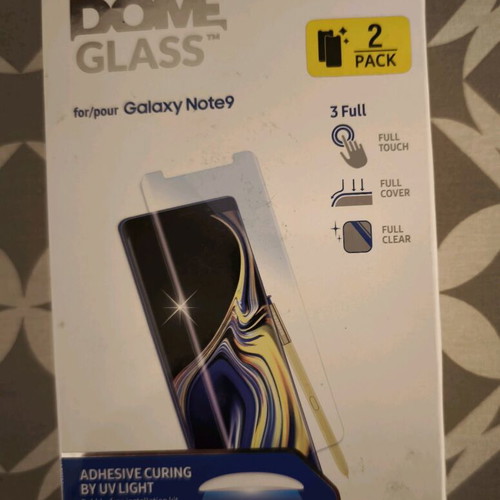 Whitestone Dome Glass for Samsung Galaxy Note 9 like new