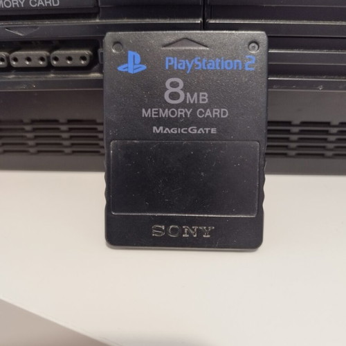 PlayStation 2 Fat console used with 2 controllers, memory card and 21 games