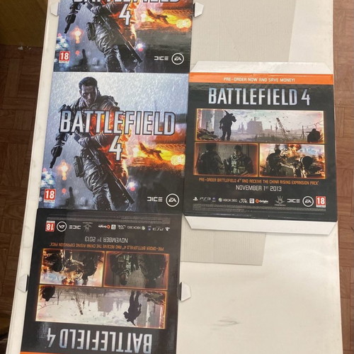 Battlefield 4 Promo Store Display Cube like new