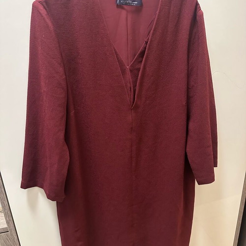 Violeta Mango dress like new, red, size S to M