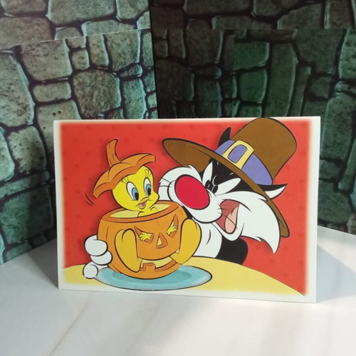 Looney Tunes greeting cards new, set of two