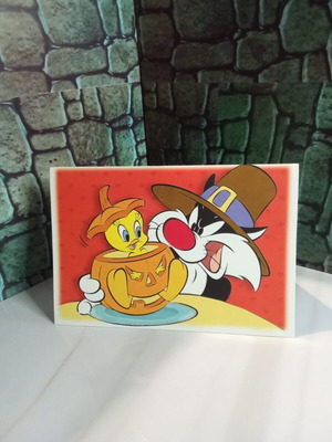 Картички Looney Tunes нови, комплект от две
