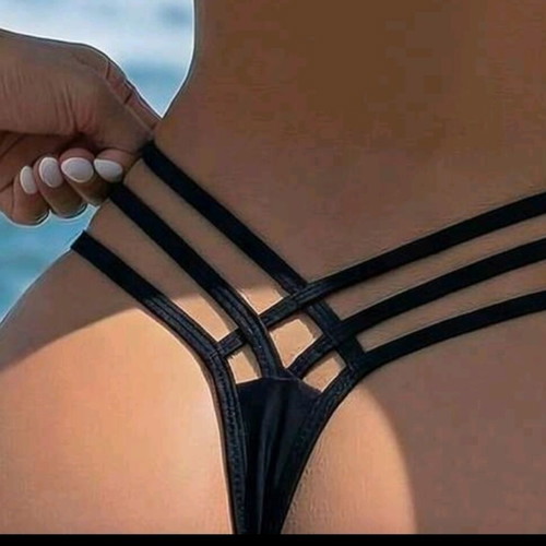 Shein black bikini XL
