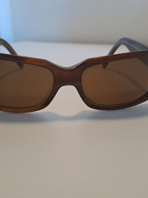 Γυαλιά ηλίου Calvin Klein μεταχειρισμένα, ορθογώνια acetate, καφέ