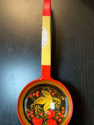 Khokhloma hand-painted decoration like new, Russia