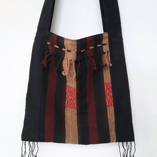 Ethnic woven bag new, earth tones, handmade
