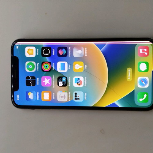 iPhone X used for parts or use, jailbroken, with charging cable