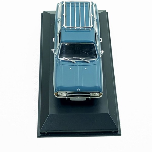 Opel Rekord C 1700 Break 1966 Blue Diecast Model Minichamps
