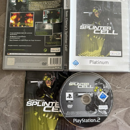 Tom Clancy's Splinter Cell PlayStation 2 PAL Edition like new