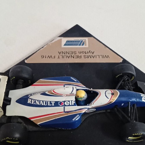 Collectible F1 Renault Williams Ayrton Senna car used