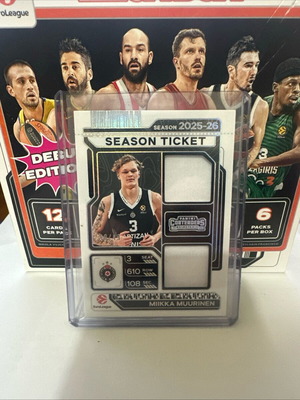 Miikka Muurinen 2025-26 Panini Contenders EuroLeague κάρτα καινούργια
