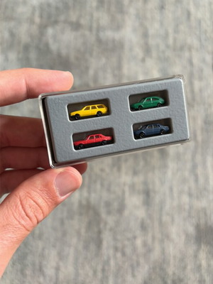 Märklin Mini-Club σετ 4 αυτοκινήτων σαν καινούργιο
