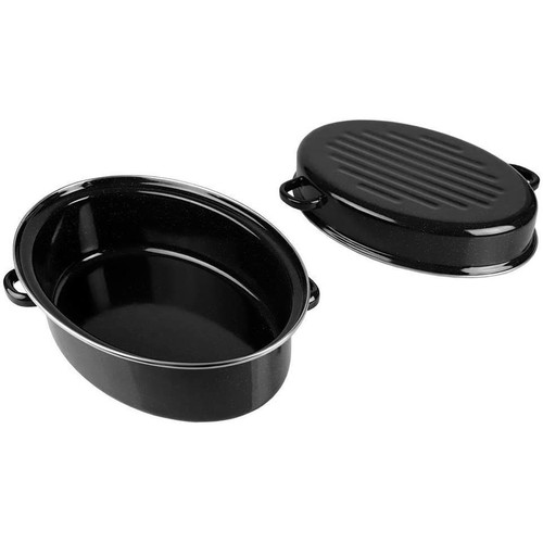 Enamel Roasting Pan new, small oven size 34x25x15 cm
