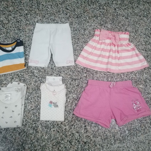Baby Clothes used, set of 6 for 3-12 months