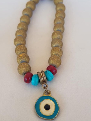 Bracelet used, special elastic with eye charm