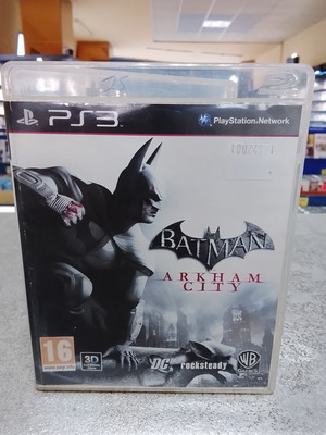 Batman Arkham City PS3 game used with manual