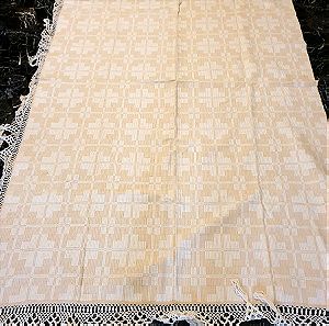 Χειροποίητη κουβέρτα του 19 αιώνα 2,30×1,50