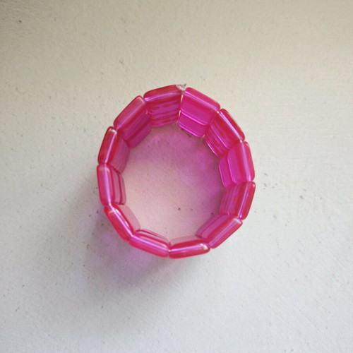 Children's elastic bracelet like new, pink