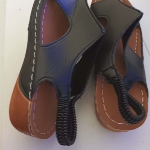 Women's sandals new anatomical, black, size 41
